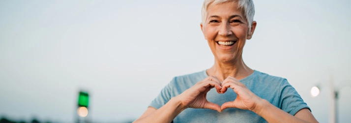 Chiropractic Auburn WA Woman with Heart Hands